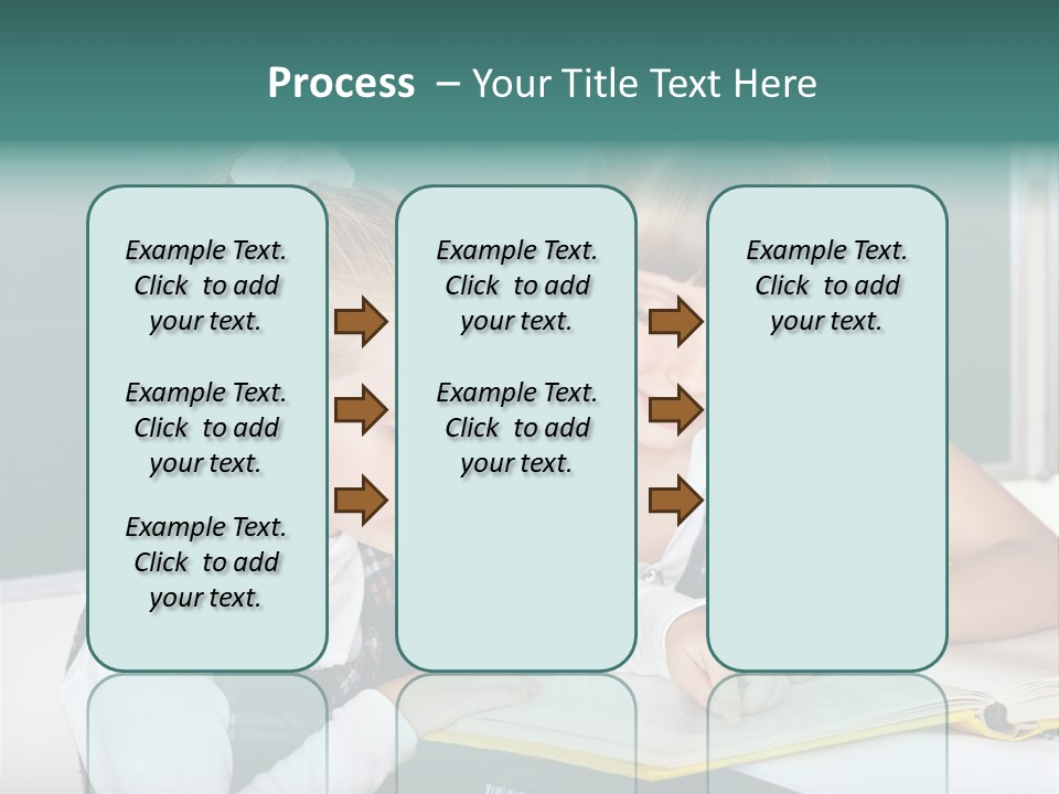 Schoolchild Schooler Chalk PowerPoint Template
