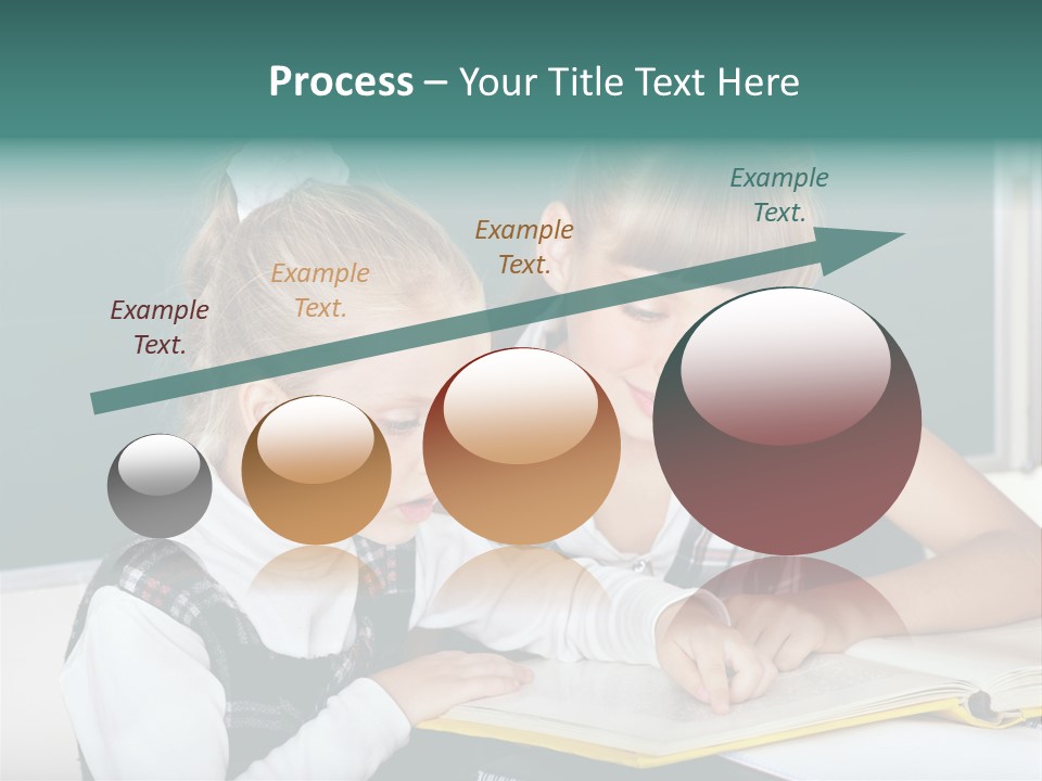 Schoolchild Schooler Chalk PowerPoint Template