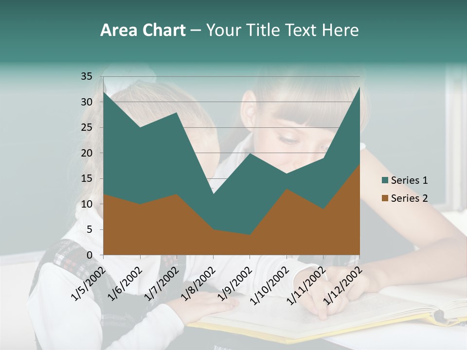 Schoolchild Schooler Chalk PowerPoint Template