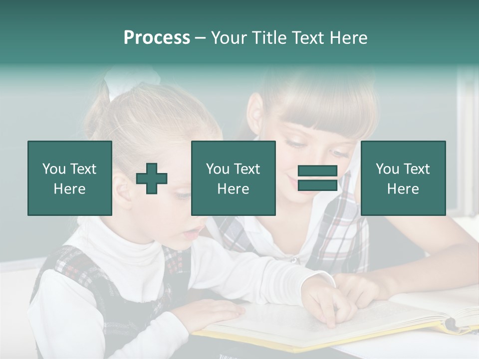 Schoolchild Schooler Chalk PowerPoint Template