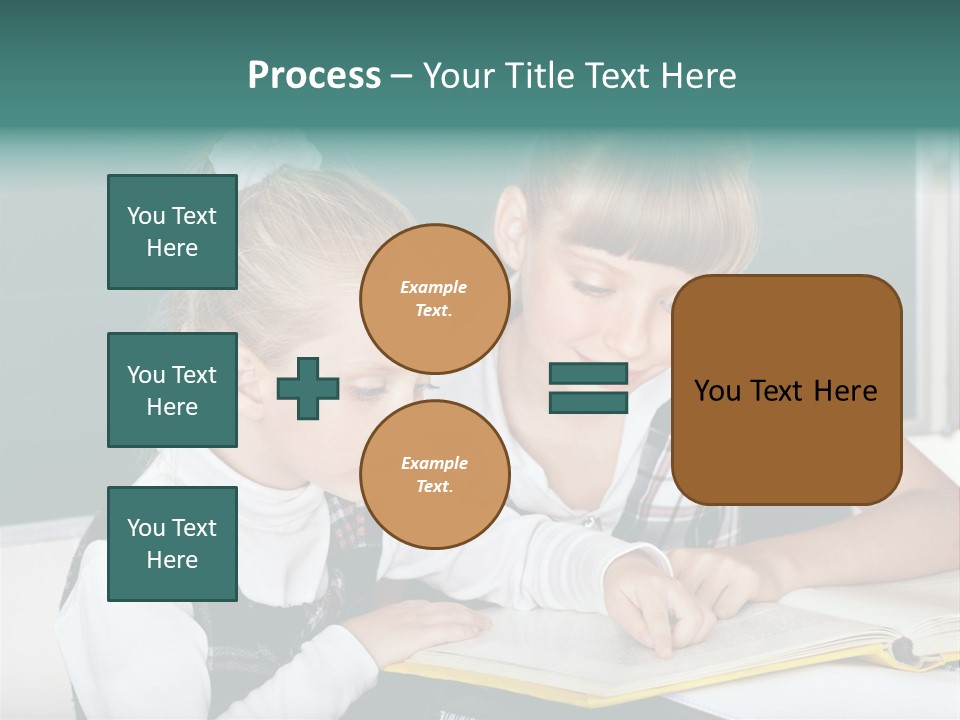 Schoolchild Schooler Chalk PowerPoint Template