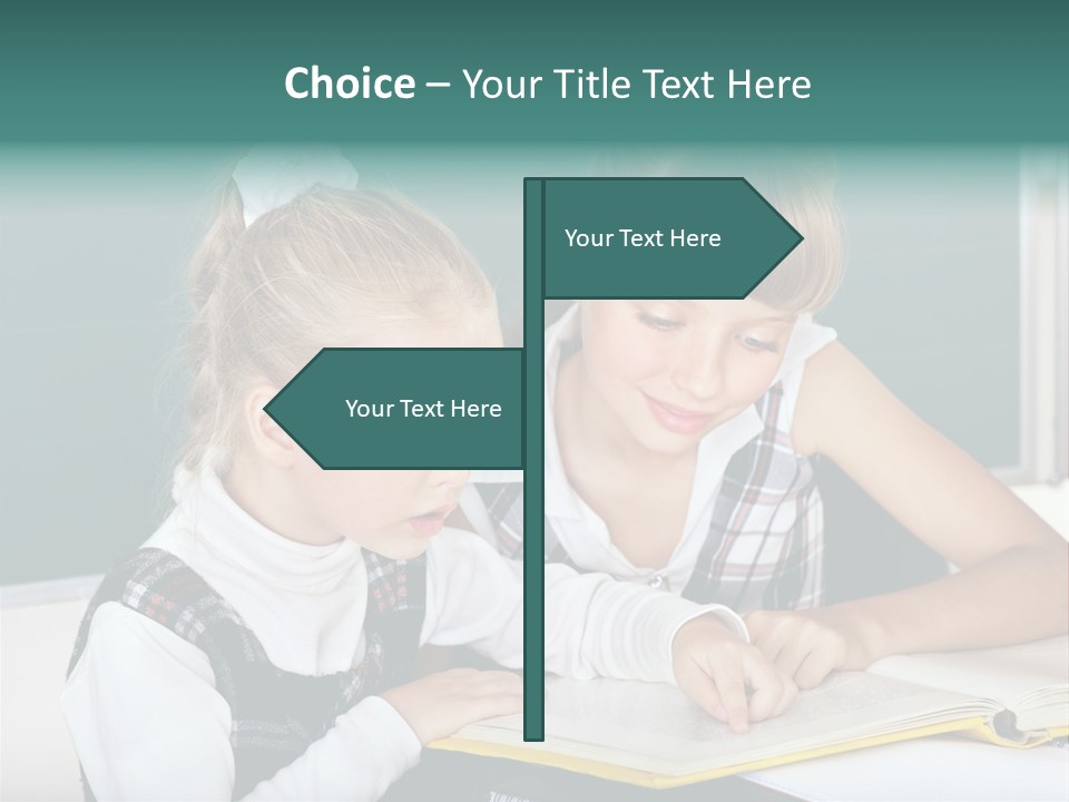 Schoolchild Schooler Chalk PowerPoint Template