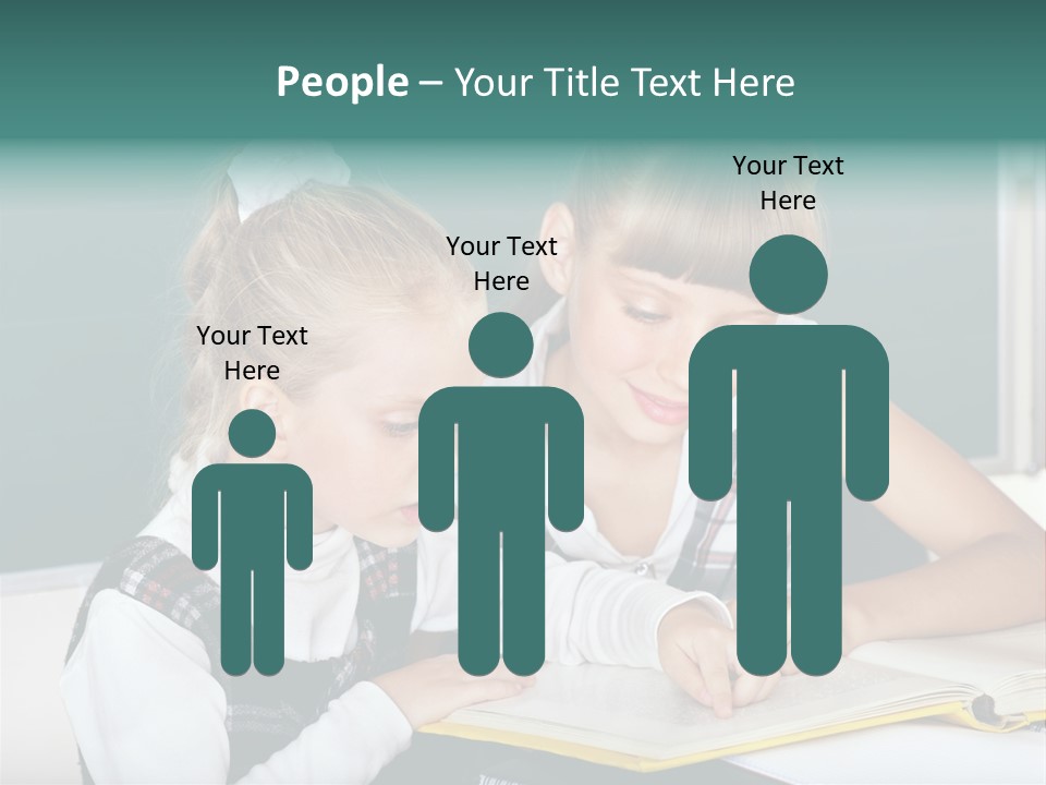 Schoolchild Schooler Chalk PowerPoint Template