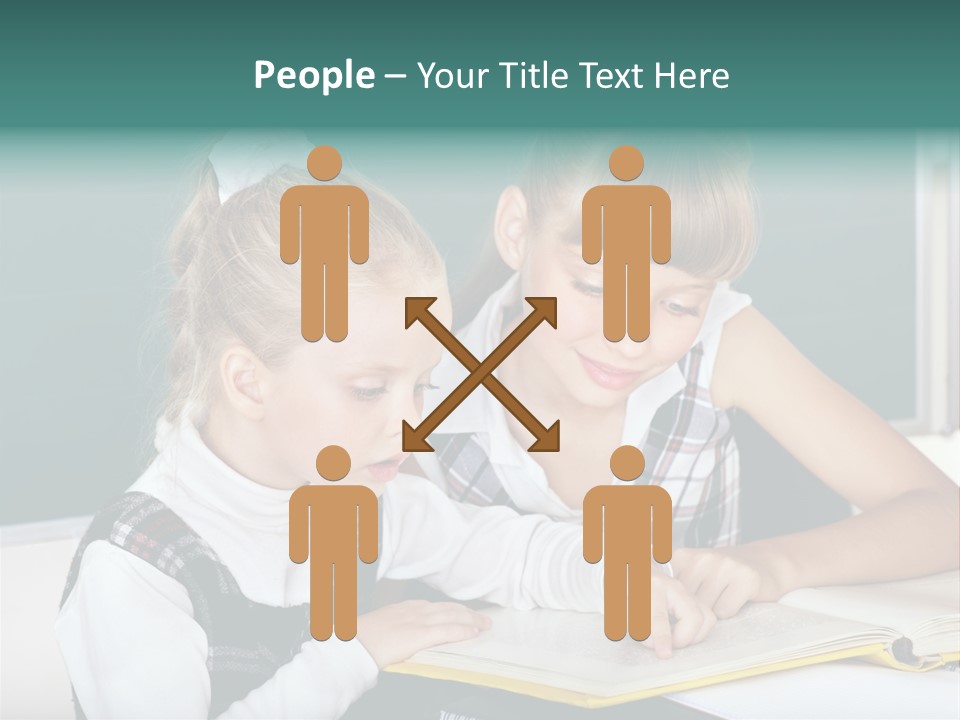 Schoolchild Schooler Chalk PowerPoint Template