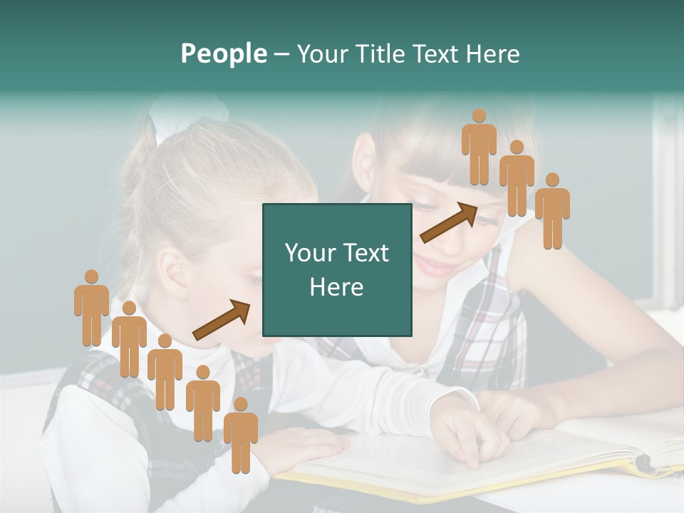 Schoolchild Schooler Chalk PowerPoint Template