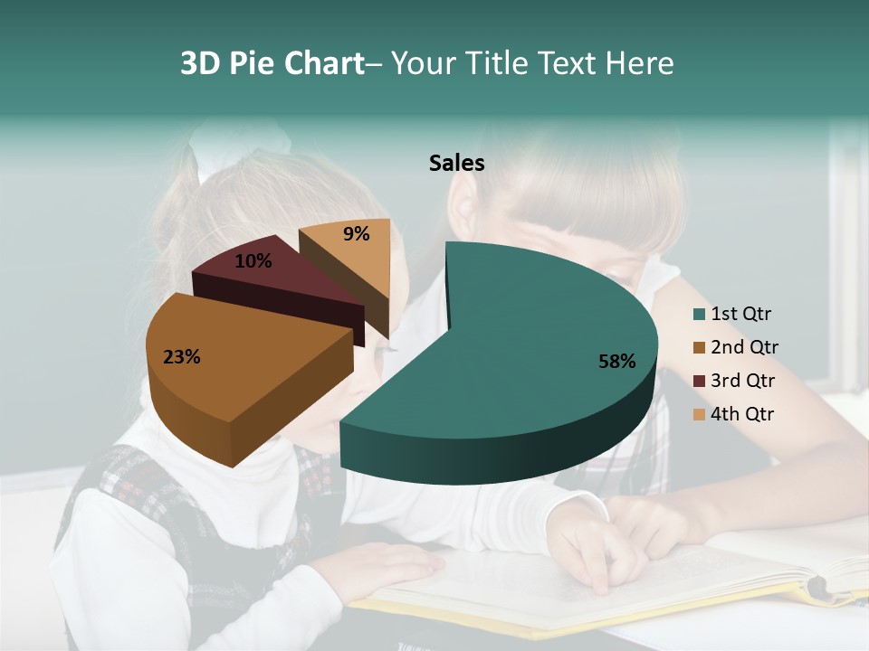 Schoolchild Schooler Chalk PowerPoint Template