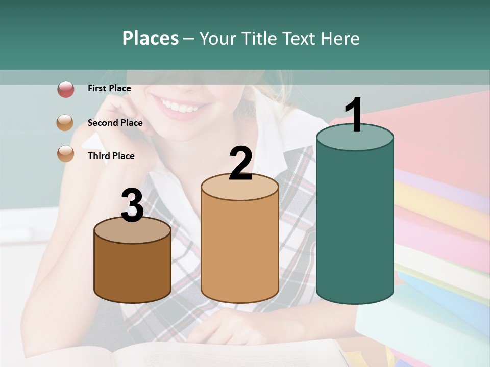 Studying Notebook Classroom PowerPoint Template