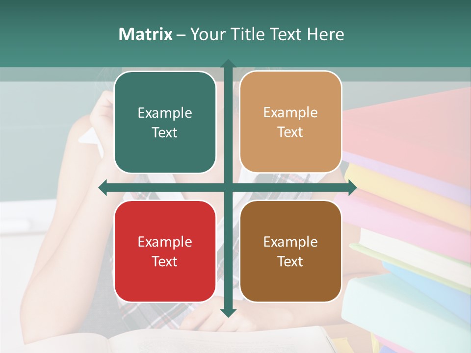 Studying Notebook Classroom PowerPoint Template