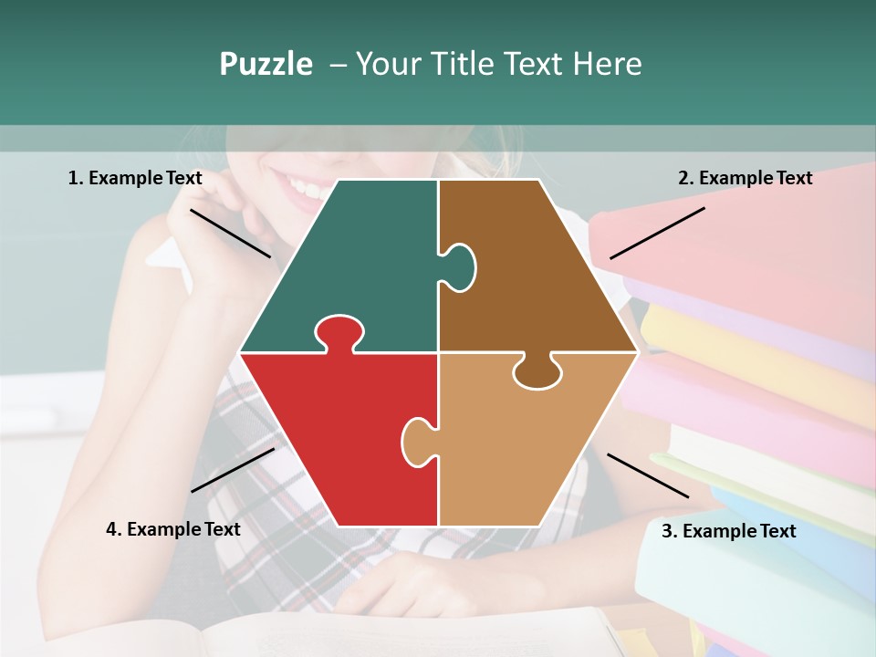 Studying Notebook Classroom PowerPoint Template