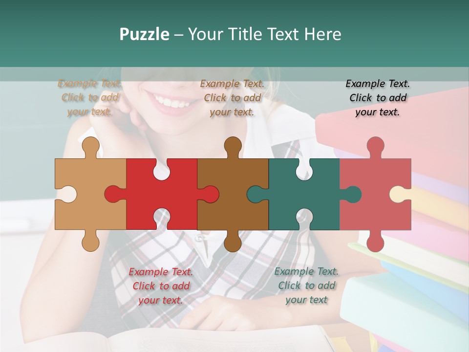 Studying Notebook Classroom PowerPoint Template