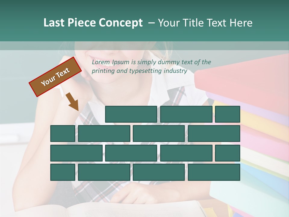 Studying Notebook Classroom PowerPoint Template