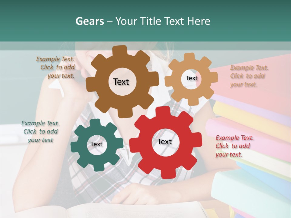 Studying Notebook Classroom PowerPoint Template