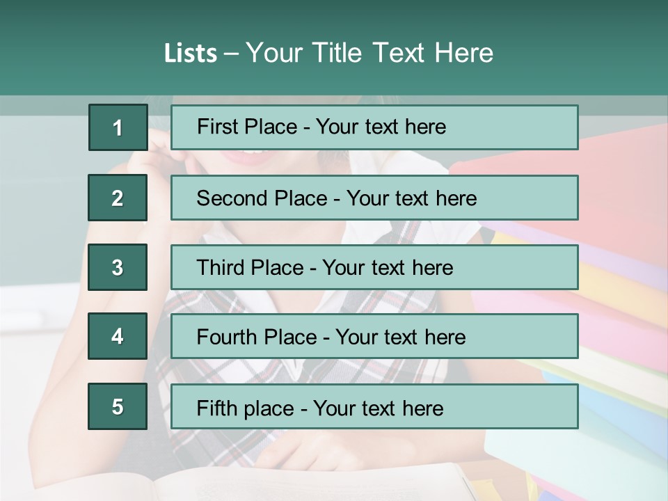 Studying Notebook Classroom PowerPoint Template