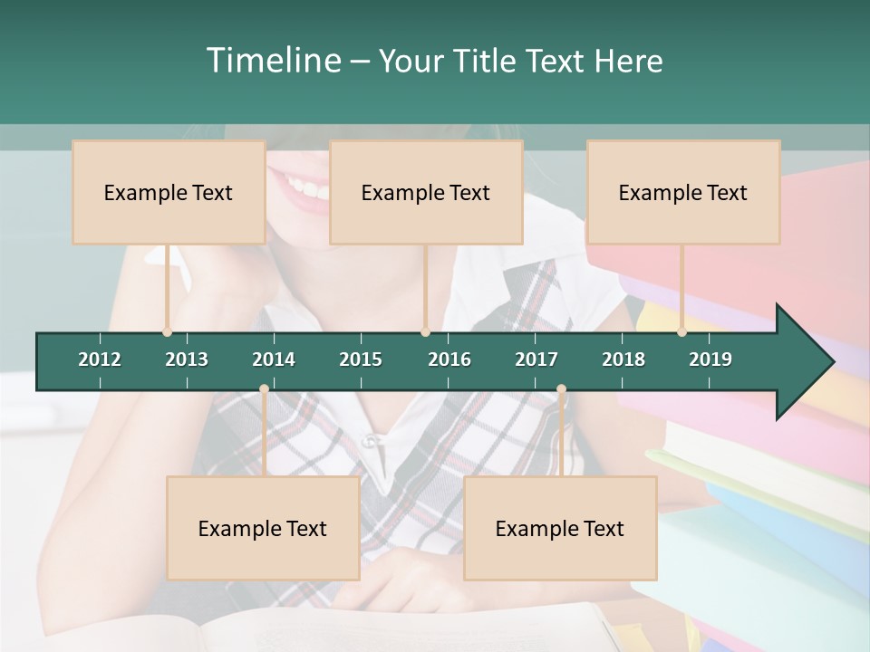 Studying Notebook Classroom PowerPoint Template