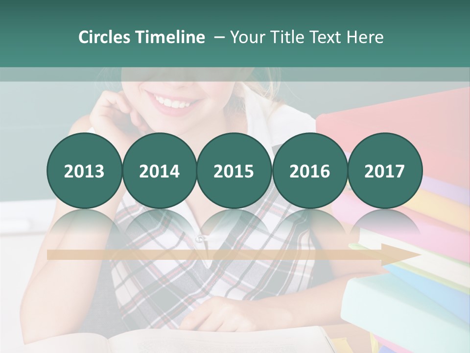 Studying Notebook Classroom PowerPoint Template