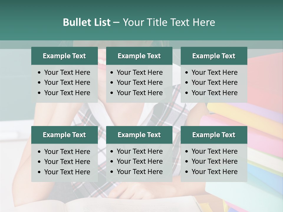 Studying Notebook Classroom PowerPoint Template