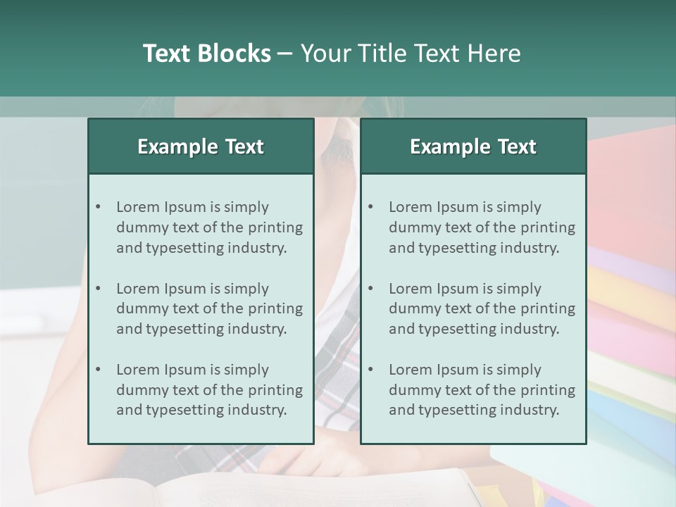 Studying Notebook Classroom PowerPoint Template