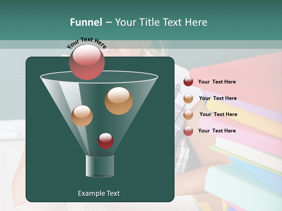 Studying Notebook Classroom PowerPoint Template