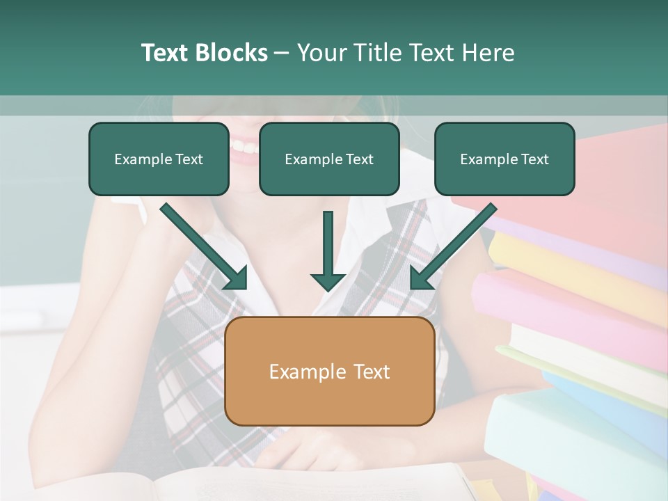 Studying Notebook Classroom PowerPoint Template