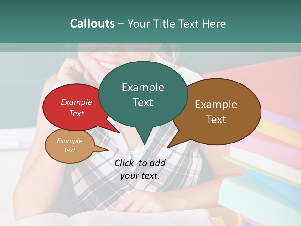 Studying Notebook Classroom PowerPoint Template