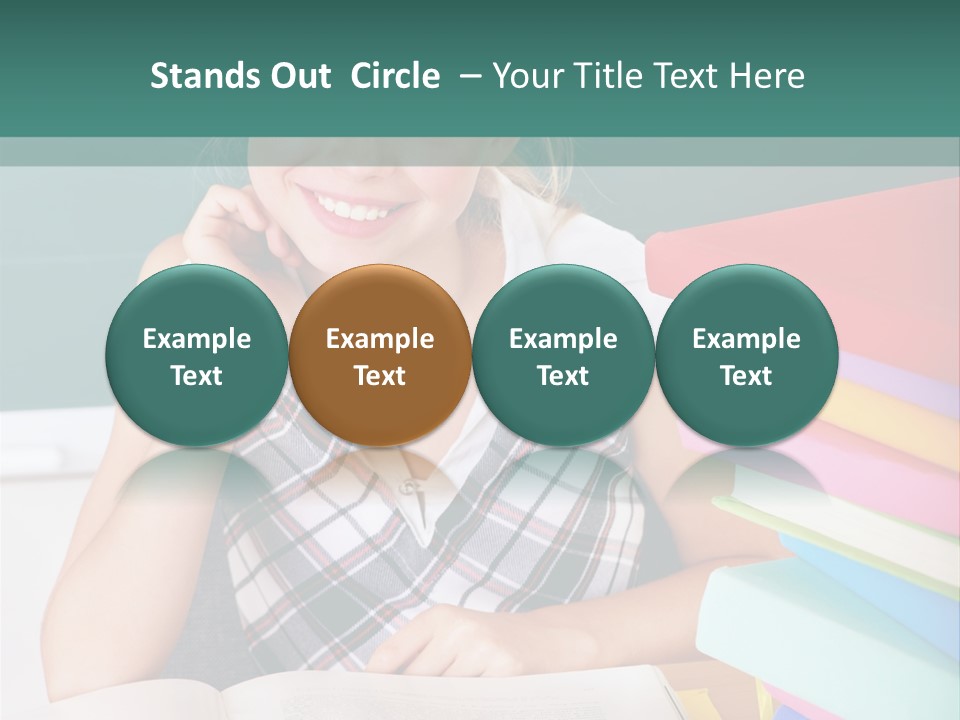 Studying Notebook Classroom PowerPoint Template