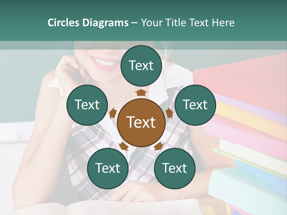 Studying Notebook Classroom PowerPoint Template