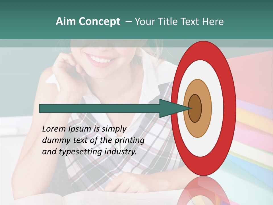 Studying Notebook Classroom PowerPoint Template