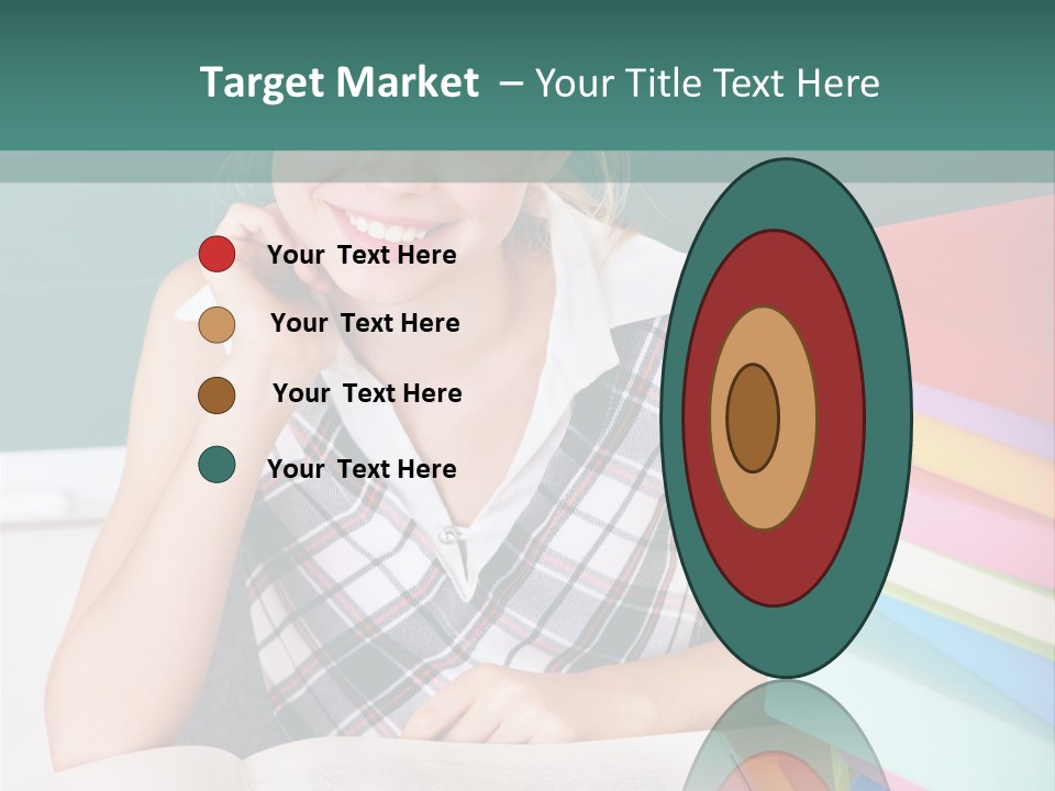 Studying Notebook Classroom PowerPoint Template