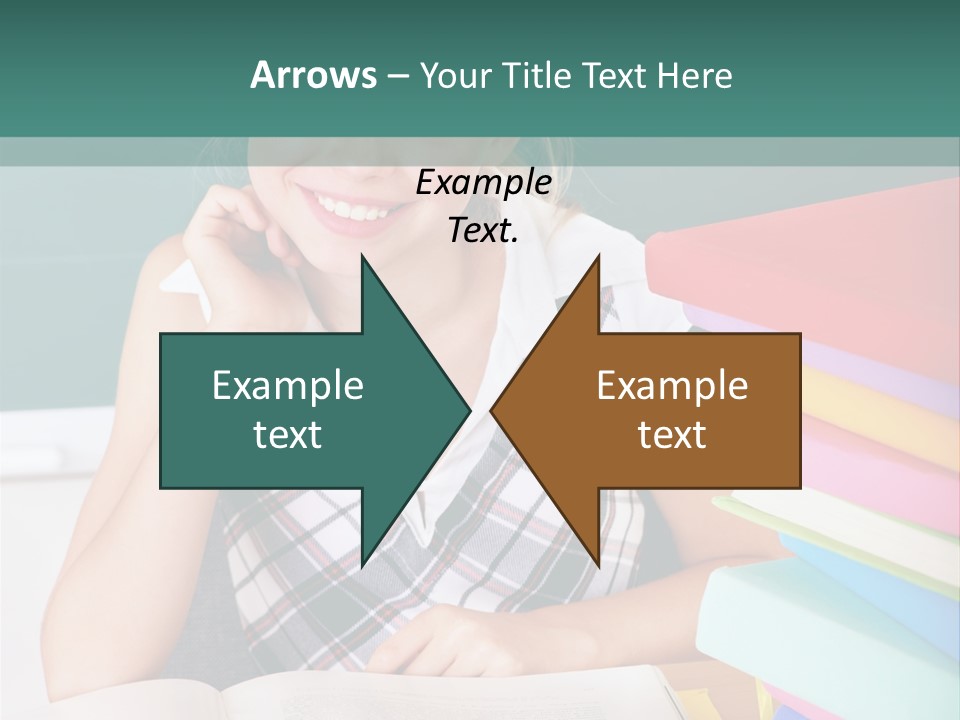 Studying Notebook Classroom PowerPoint Template