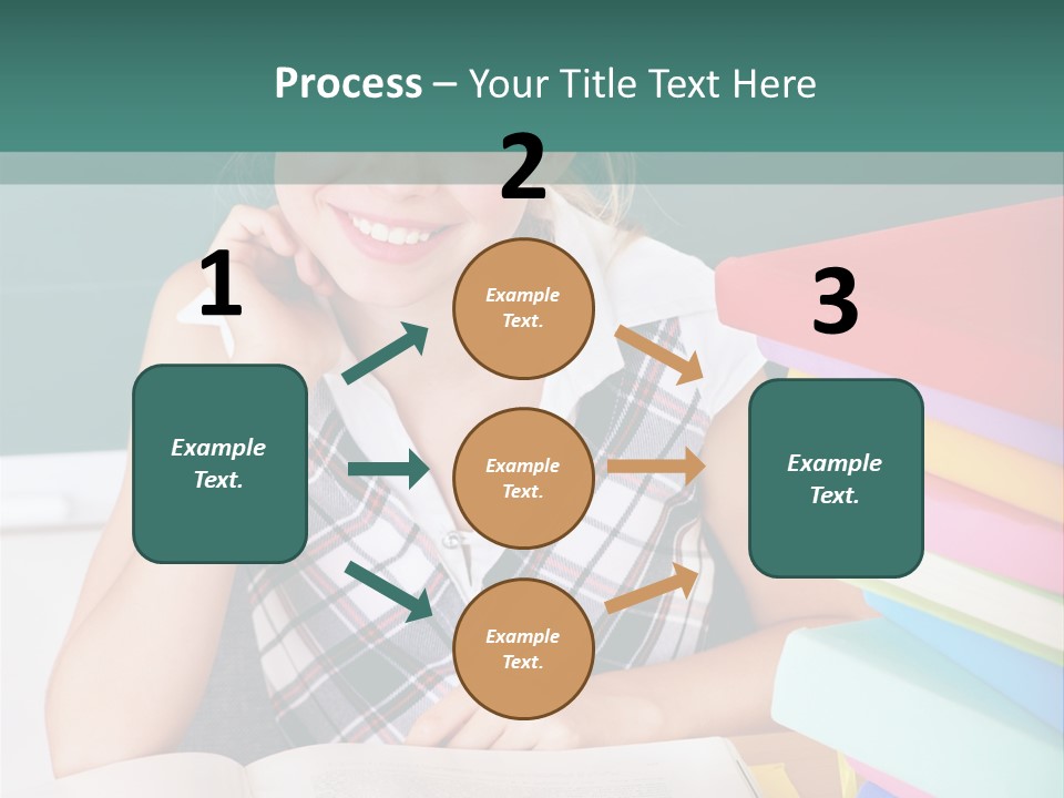 Studying Notebook Classroom PowerPoint Template