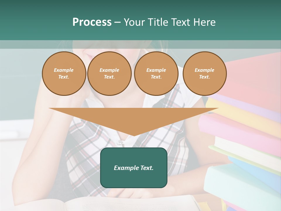 Studying Notebook Classroom PowerPoint Template