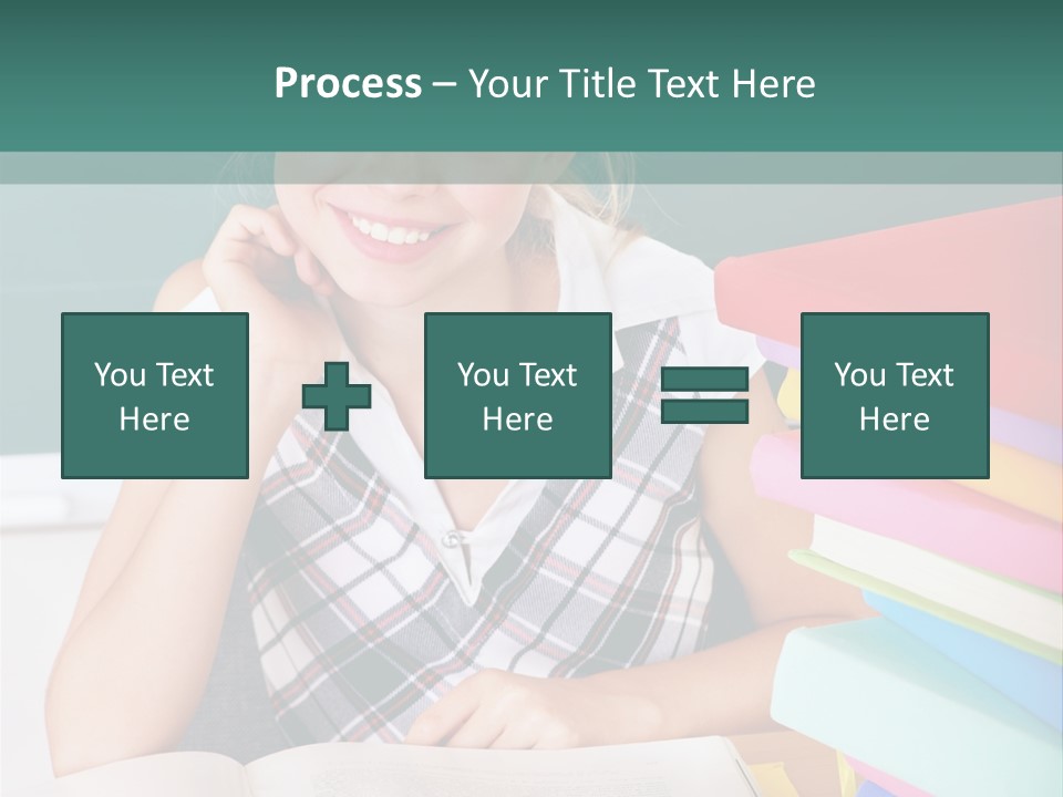 Studying Notebook Classroom PowerPoint Template