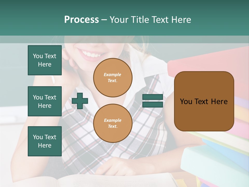 Studying Notebook Classroom PowerPoint Template