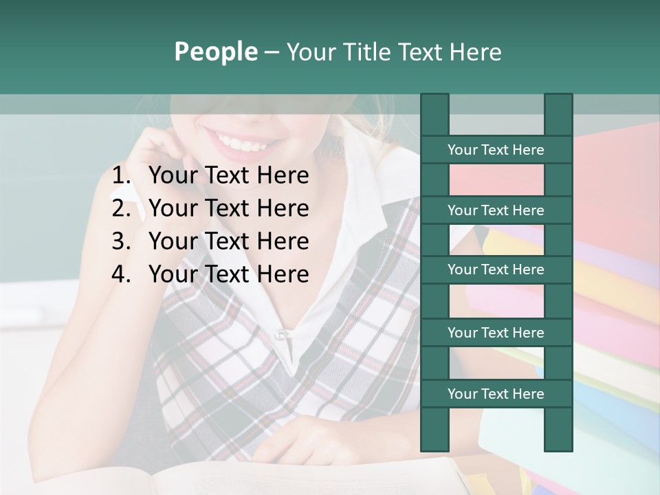 Studying Notebook Classroom PowerPoint Template