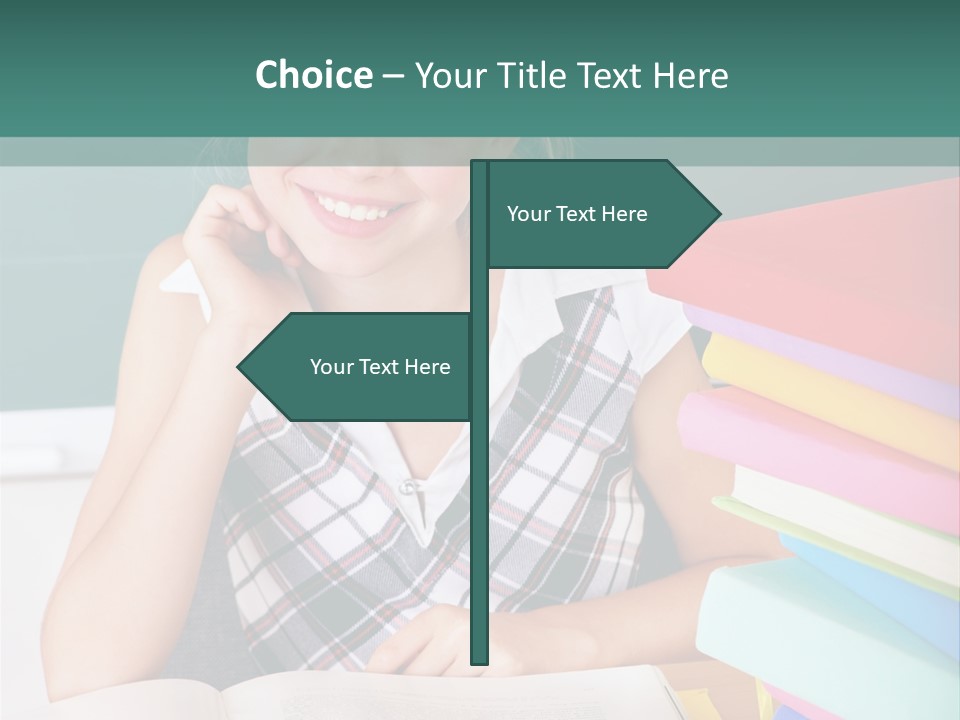 Studying Notebook Classroom PowerPoint Template