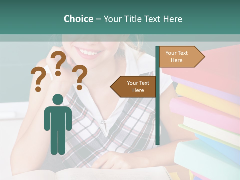 Studying Notebook Classroom PowerPoint Template