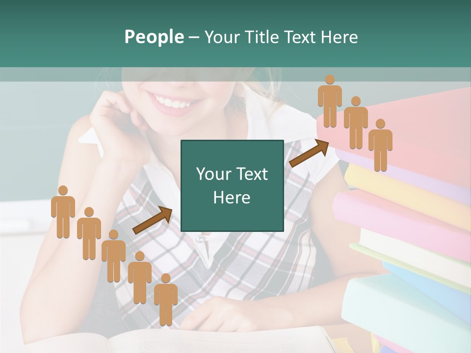 Studying Notebook Classroom PowerPoint Template