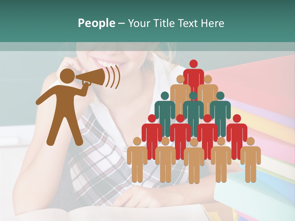 Studying Notebook Classroom PowerPoint Template