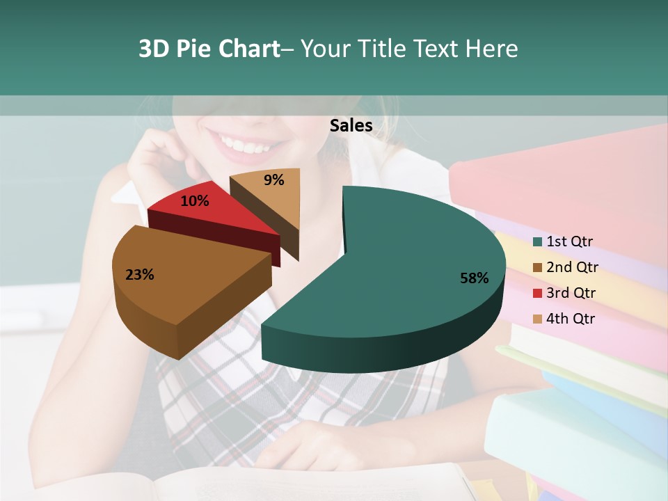 Studying Notebook Classroom PowerPoint Template
