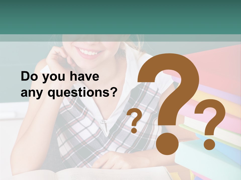 Studying Notebook Classroom PowerPoint Template