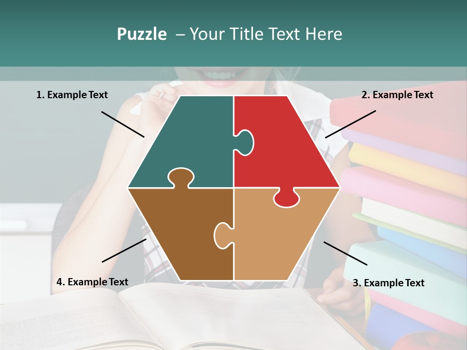 Indoor Board Desk PowerPoint Template