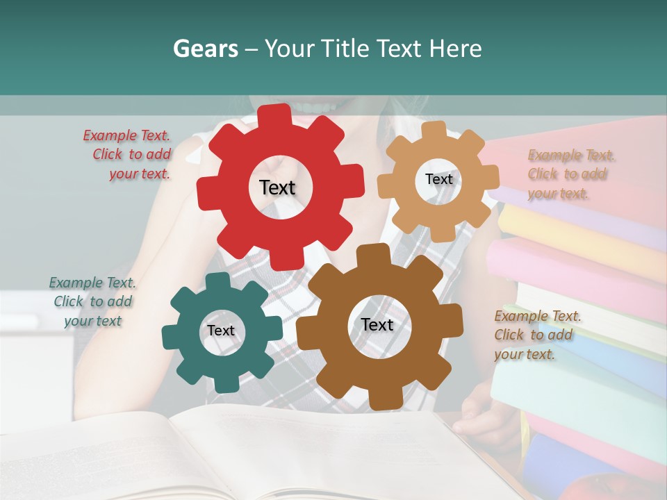 Indoor Board Desk PowerPoint Template