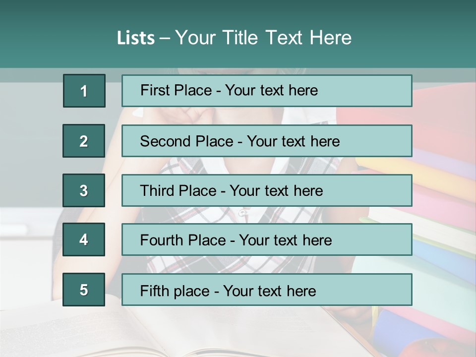 Indoor Board Desk PowerPoint Template
