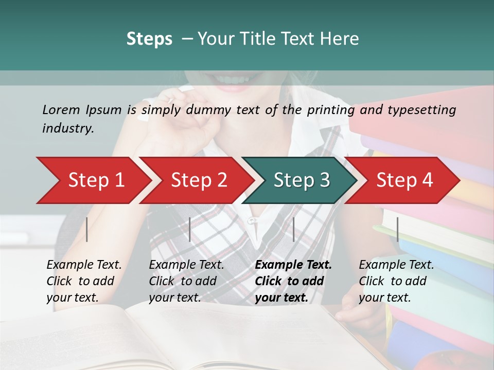 Indoor Board Desk PowerPoint Template