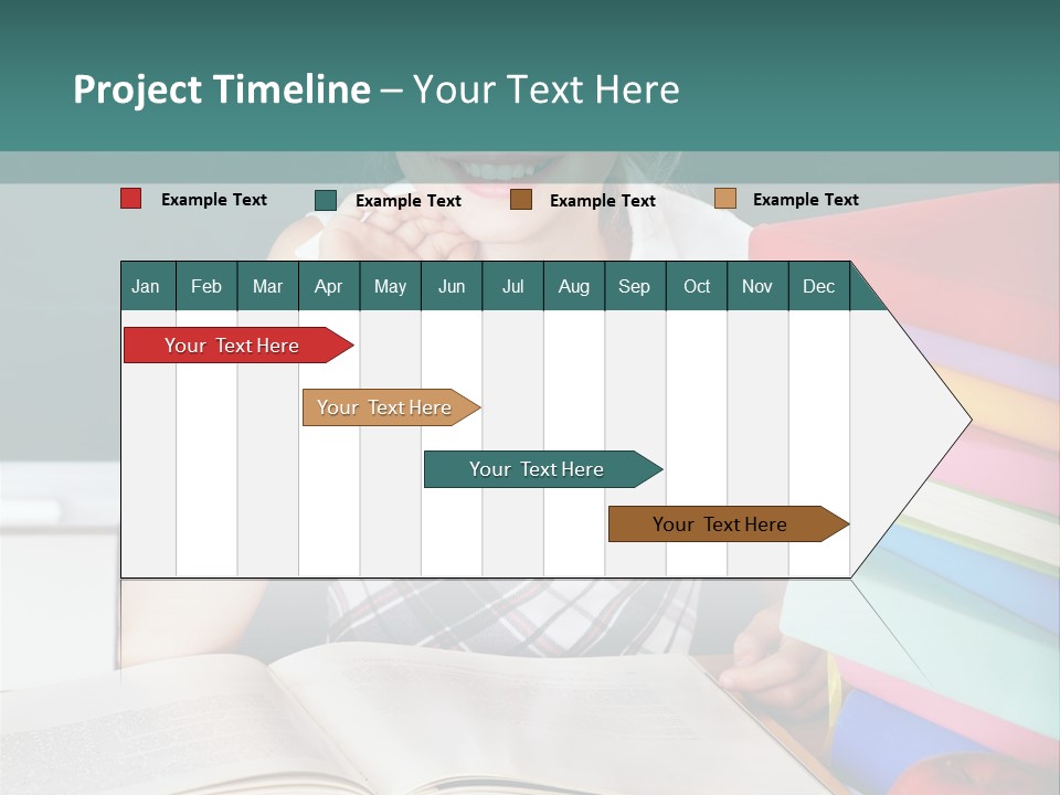 Indoor Board Desk PowerPoint Template