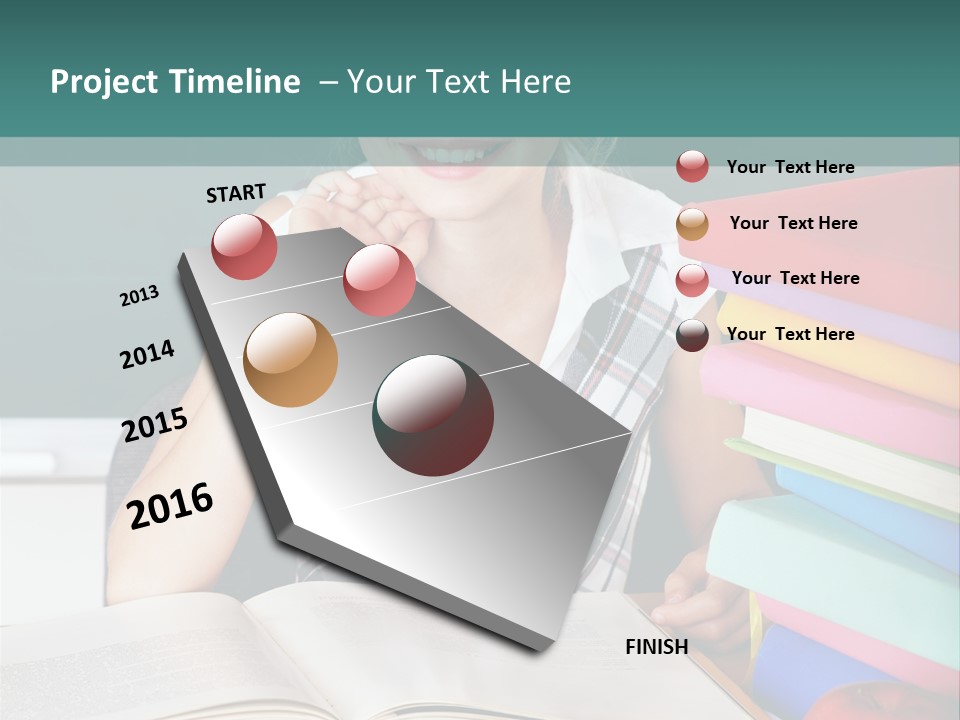 Indoor Board Desk PowerPoint Template