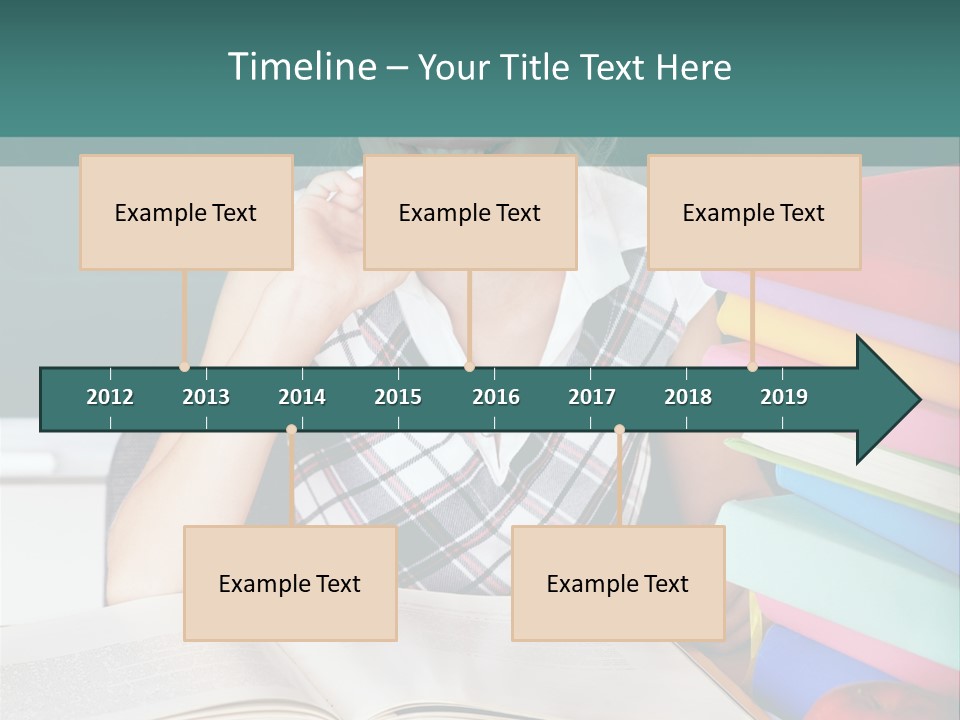 Indoor Board Desk PowerPoint Template