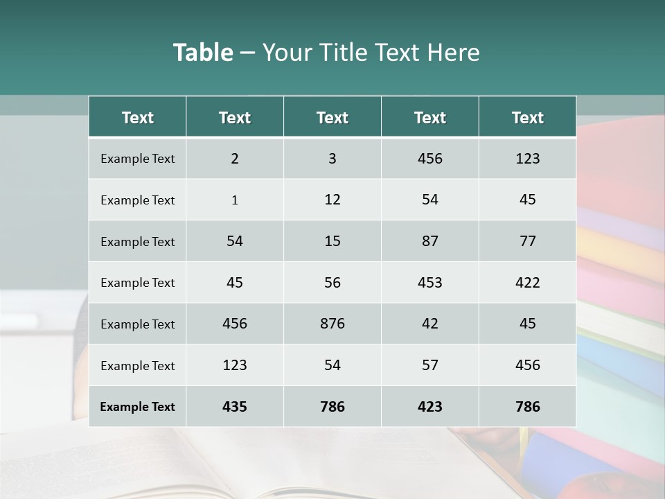 Indoor Board Desk PowerPoint Template