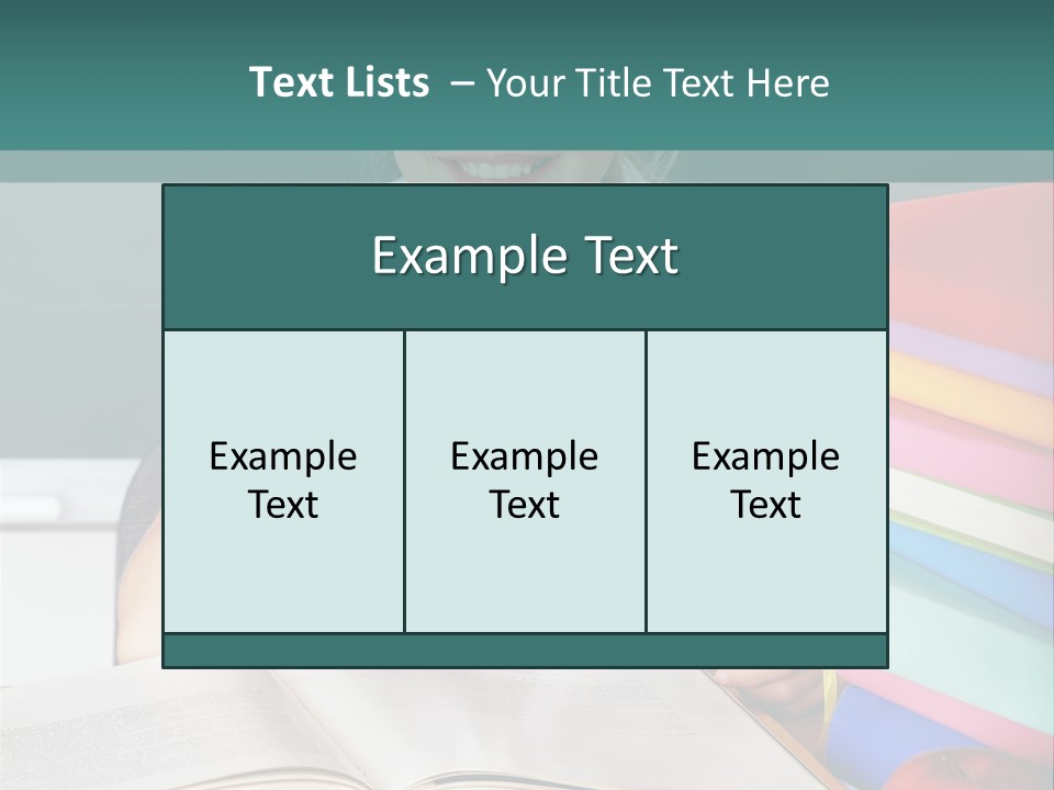 Indoor Board Desk PowerPoint Template