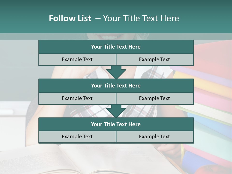 Indoor Board Desk PowerPoint Template